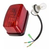 Caltric Taillight Assembly w/ Bulb fits Yamaha Big Bear 400