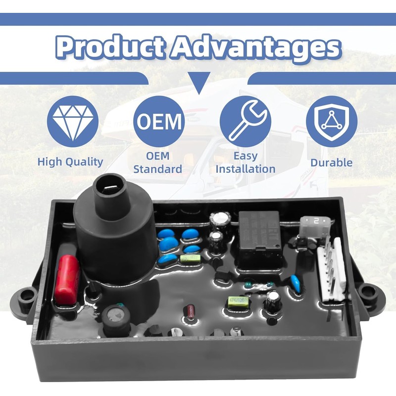 Alikali 91367 RV Water Heater Control Circuit Board Compatible with