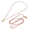 2Pcs Buddhist Pendant Vairocana Stupa Shaped Buddhism Necklace Clothing Bag
