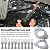G35 350Z 4pcs Aftermarket 2.5" Catalytic Converter Gaskets kit with