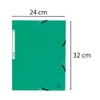 Exacompta 55303E Portfolio Folder Made of Extra Strong Colorspan Cardboard