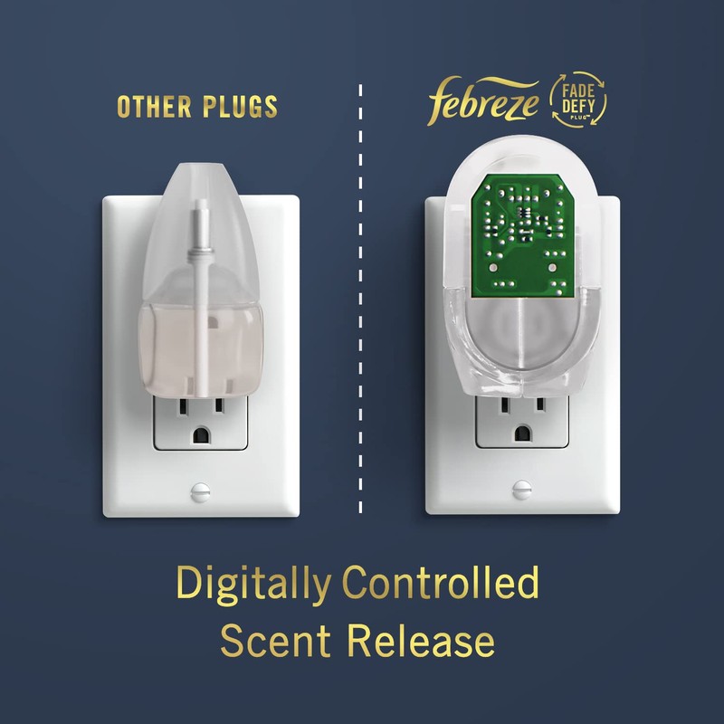 Febreze Origins Fade Defy PLUG Air Freshener & Odor Fighter,