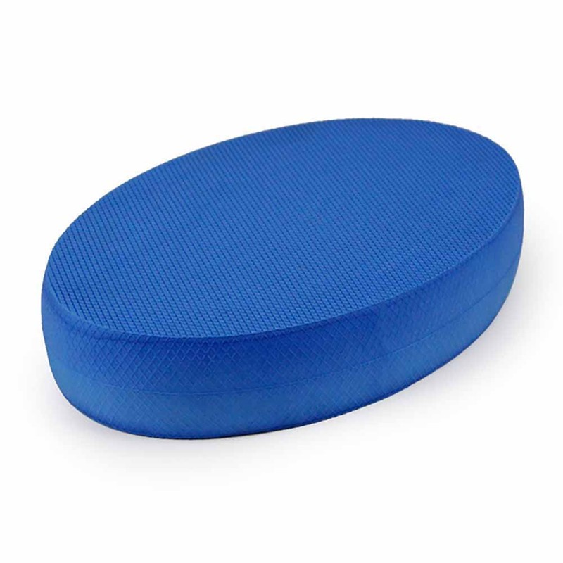 Balance Cushion 18x31x6cm Environment Protection Oval TPE Balance Training Foam