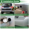 Motoforti Universal Auto Vehicle Reverse Backup Radar System Reverse Parking