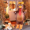 Inflatable Donald Turkey Costume for Adults Funny Blow Up Outfit
