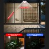159LED Solar Wall Light IP65 Waterproof Solar Charging Induction Outdoor