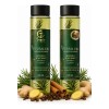 2 Shampoo Natural Romero Acelera Crecimiento Cabello Brillo