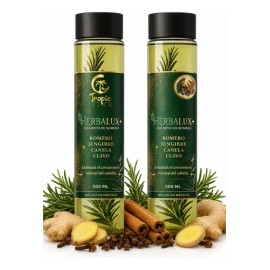 2 Shampoo Natural Romero Acelera Crecimiento Cabello Brillo