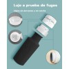 20 Botellas De Kit De Viaje Portátiles Contenedores Silicona