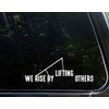Diamond Graphics We Rise by Lifting Others (8-3/4" x 3")