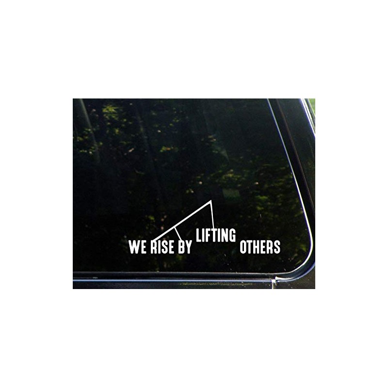 Diamond Graphics We Rise by Lifting Others (8-3/4" x 3")