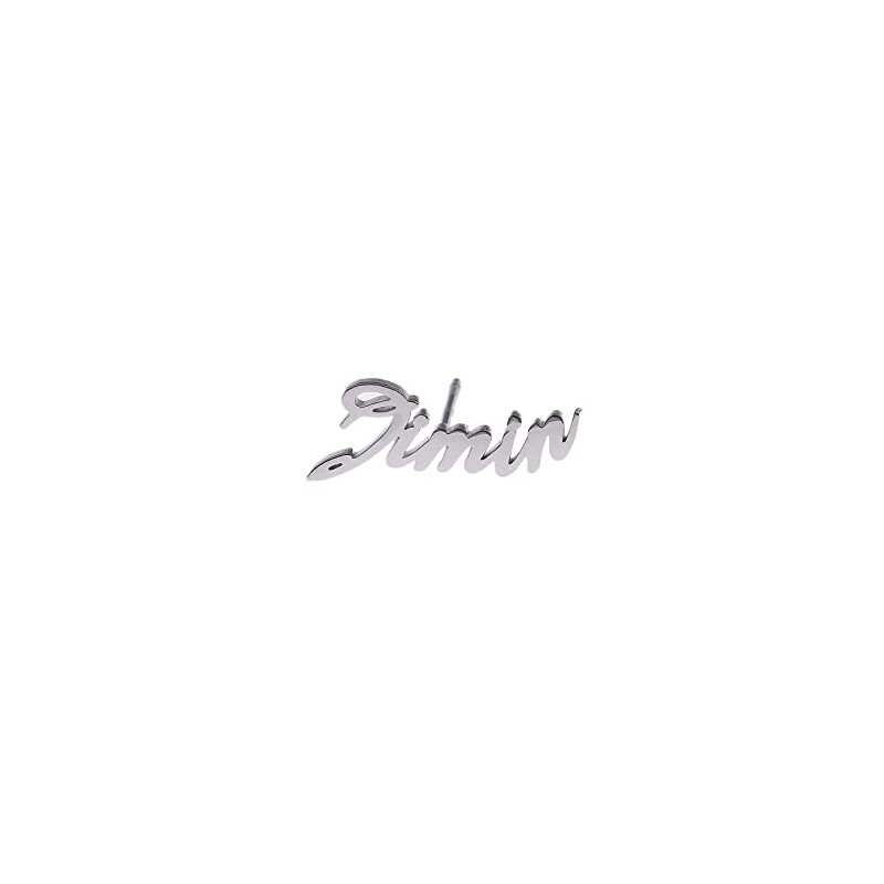 Jimin Roma Small Earrings Binaural 2 Pieces Name Design Accessories