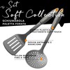 Fackelmann Set 2 Mestoli Schiumarola e Paletta Forata in Nylon,