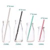 Dakoufish 12 Piece 7 Inch Reusable Plastic Thick Drinking Straws