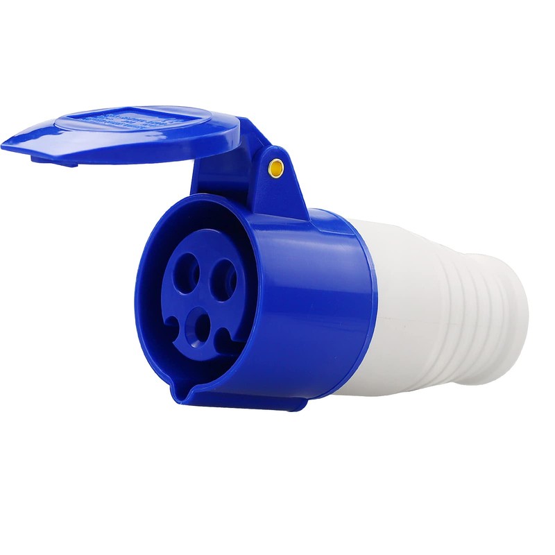 16A 240V 3-Pin Weather Proof Industrial Socket, Conform to IEC309-2