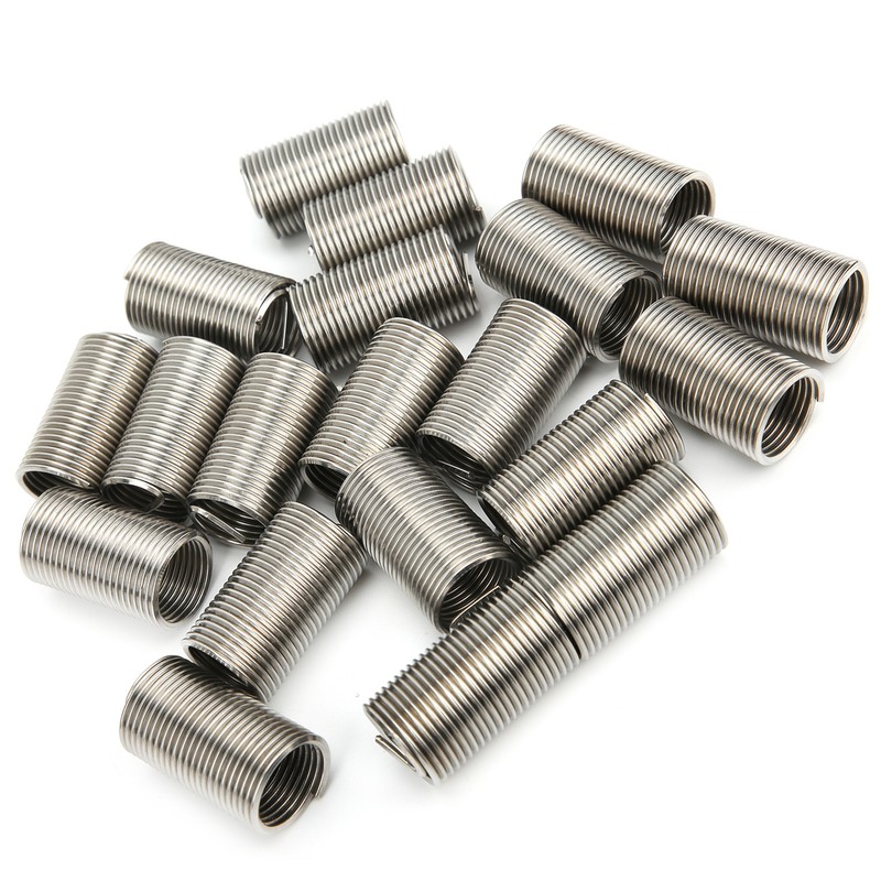 20PCS Wire Thread Inserts SUS304 Wire Stainless Steel Screw Sleeve