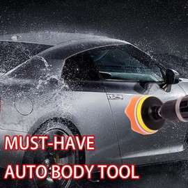 Ruiqas Polierschwamm für Bohrmaschine 3 Schwamm Inklusive M10-Bohrer-Adapteraufsatz für Auto-Poliermaschine Schleifen Wachsen 22 Stück