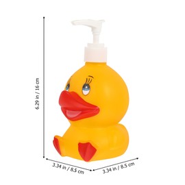 1 PC Cartoon Lotion Dispenser Pump Bottles Soap Bottle Soap Bottle Soap Dispenser Foam Hand Soap Dispenser Plastic Hand Soap Dispenser Lotion Travel Bottle Vinyl