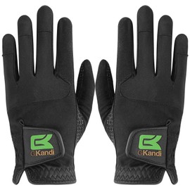 Golf Gloves Men Left Right Hand Premium 2 Pack 1 Pair,Men's Golf Gloves Anti-Slip Stretch Design with Enhanced Grip in Breathable Fabric Available in S M ML L XL Sizes (ML, Ambidextrous)