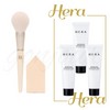 Hera Powder Brush Puff + Hera Refreshing Cleansing Foam 150g (3 pieces of 50g) Set / 헤라 파우더 브러쉬퍼프+헤라 리프레싱 클렌징 폼 150g (50g 3개) 구성 세트