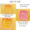 8pcs 3D Easter Cookie Cutter Set, Cookie Mold,Cute Cartoon Shapes