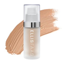 Ellis Faas Skin Veil Foundation Moisturizing Creamy Texture, Blurs Fine Lines & Wrinkles with Squalane & Hyaluronic Acid | Natural Finish Buildable Coverage (S103L Light/Medium Warm Pink)