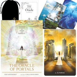 Oracle of Portals The Oracle of Portals Oracle Card, Tarot Card, Divination Telling, Japanese Instruction Manual Included (English Language Not Guaranteed)