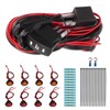 UTV Turn Signal Rocker Switch ATV Street Legal Lighting Kit