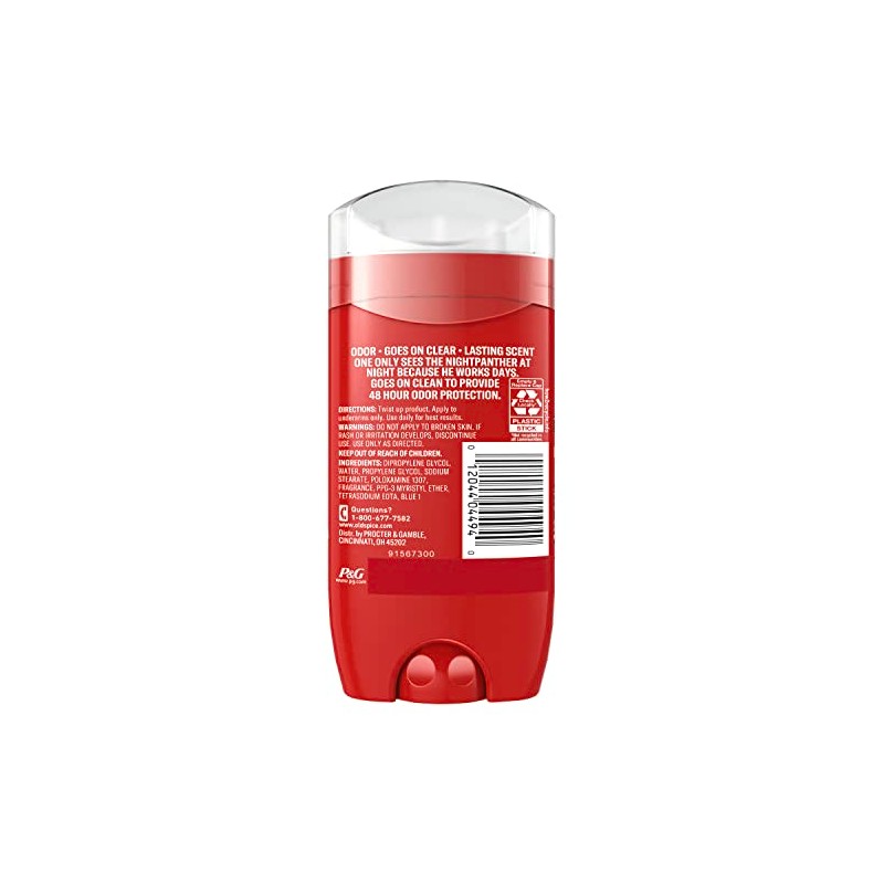 Old Spice Aluminum Free Deodorant for Men, Nightpanther, 48 Hr.