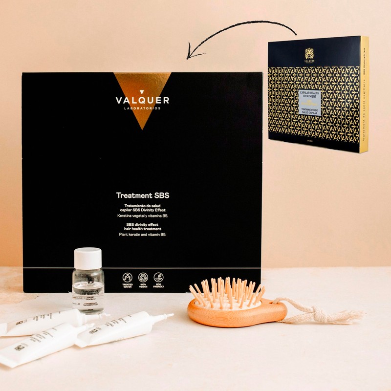 Valquer Professional Capillary Treatment (sbs) for Damaged Hair, Anti-Scalf, Hair