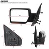 alxiang Left/Driver Side Mirror Power+Heated+ Signal+Puddle View Heavy Duty ABS
