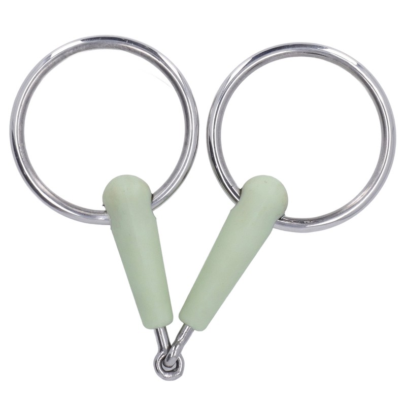 130mm Horse Mouth Snaffle with Chain Stainless Steel Horse Bit