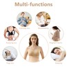 4HOW Pumping-Bra-Hands-Free Seamless-Wireless-Maternity-Bralette Padded Nursing Pumping Bra All in One