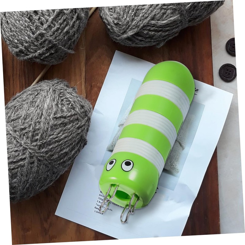 LIFKOME 2pcs Cute Bee Yarn Knitter Hand-Knitting Weaving Tool for
