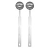 sourcing map 2pcs Single Measuring Spoon 1.5tsp (1/2tbsp, 7.5ml) Teaspoon/Tablespoon