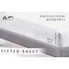 AATH COLLECTION Egyptian Cotton Fitted Sheet 23 CM Deep, 200