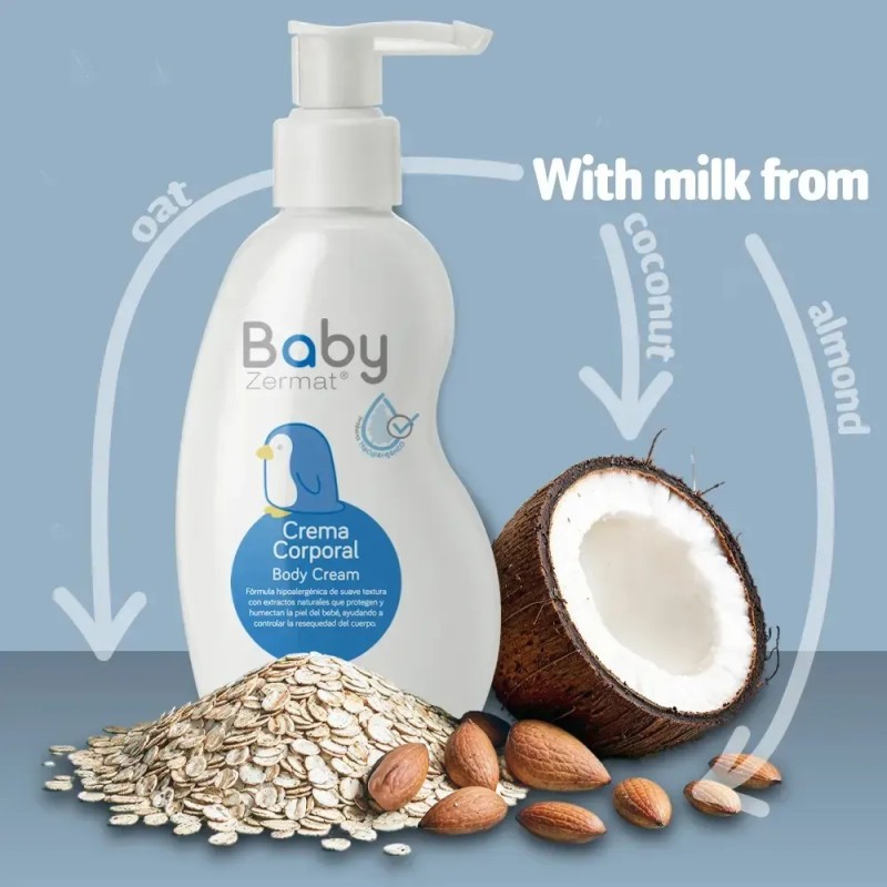 Zermat | Crema Corporal Baby | Para Bebé | 150gr