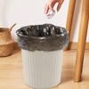 Oymlclivisa Bin Liners, 5L Small Black Bin Bags, 6 Rolls,