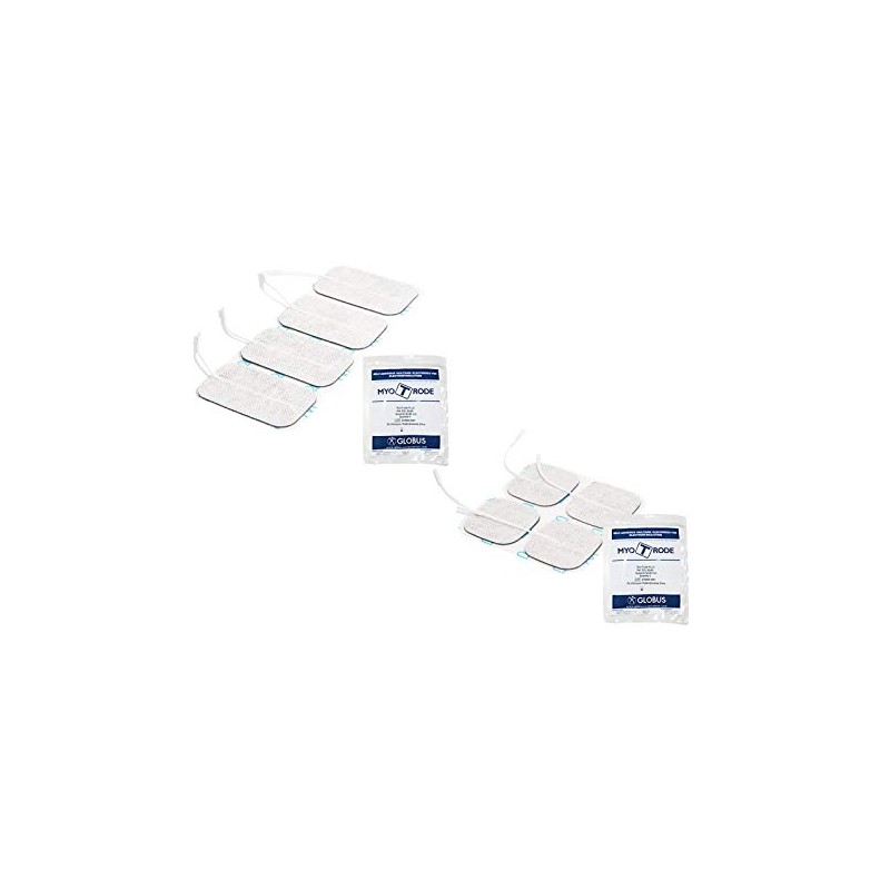 Globus 16 ELECTRODES PREMIUM : 2 pouches Squares + 2