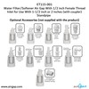 Water Filter/Softener Air Gap With 1/2-inch Female Thread Inlet for