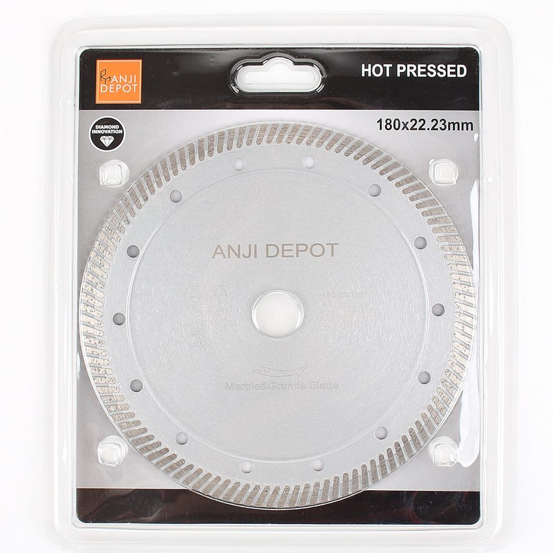 7-Inch Turbo diamond saw blade for stone material cutting
