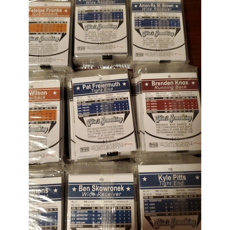 2021 Sage Football Premier Draft FACTORY SEALED - RANDOM PACK