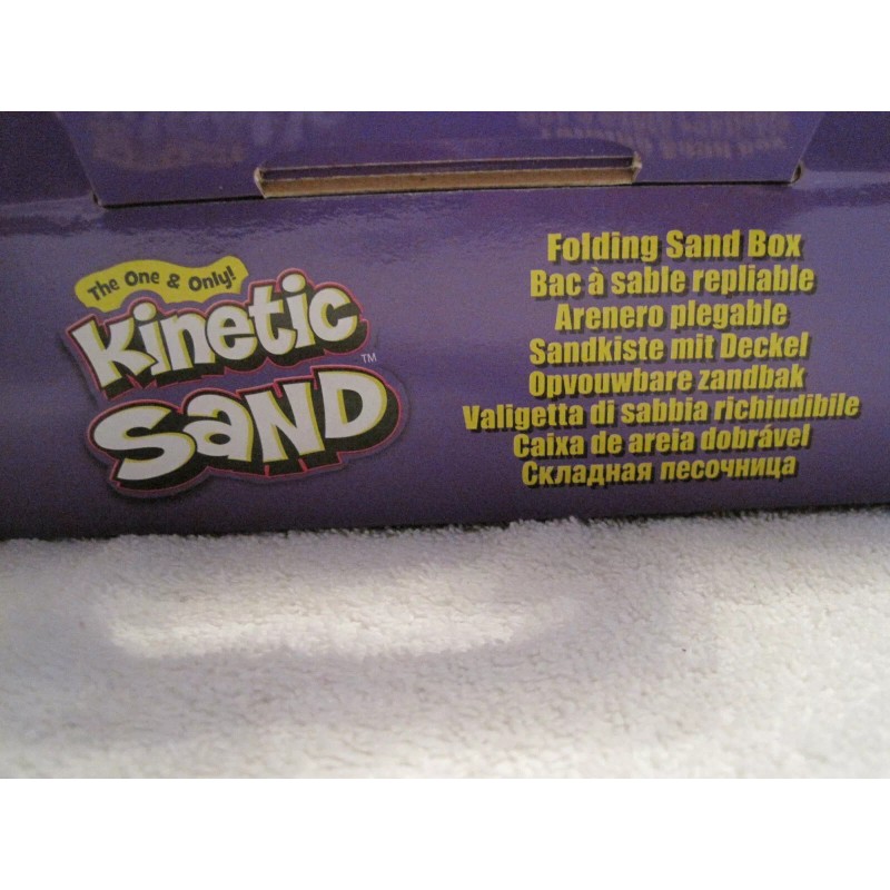 SPIN MASTER KINETIC FOLDING SAND BOX 3 LBS SAND WITH
