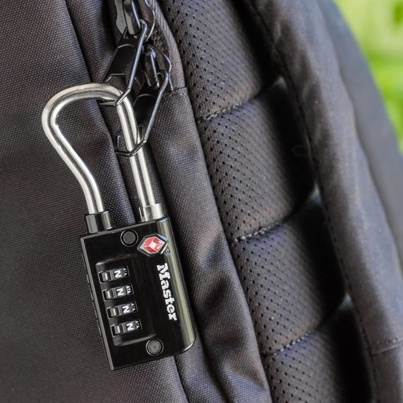 Master Lock Padlock, Set Your Own Combination TSA Accepted Luggage