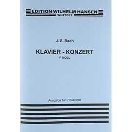 JS Bach: Piano Concerto In F Minor (Two Pianos)