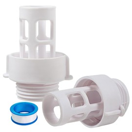 AQDD Pool Drain Connector 10184 Pool Drain Hose Adapter Suitable for Intex Round Swimming Pool Hose Drain (2 Pack)