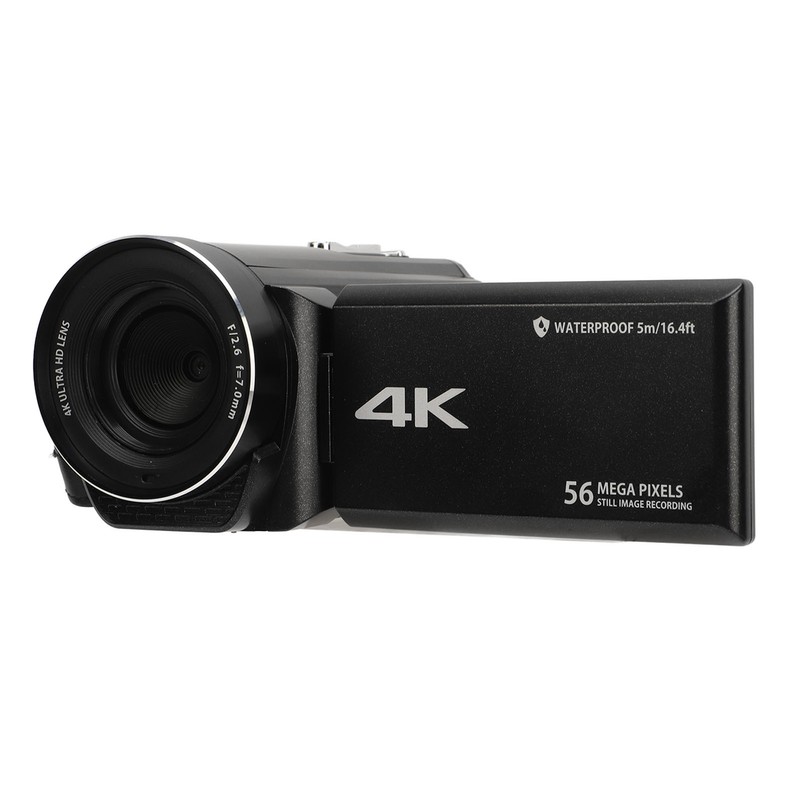 4K Video Camera Camcorder Intelligent Anti Shaking 56MP Vlogging Camera