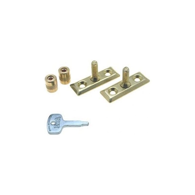 ERA Window Staylock - Brass Effect (2 Pieces)