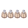 4Pcs Joystick Pusher Control Valve Standard Size Easy Installation Excavator