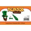 Tigerdoe Tigerdoe Leprechaun Hat - Green 3 Pc Accessory Set